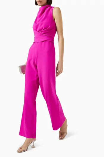 Sienna Jumpsuit in Recycled Polyester Blend