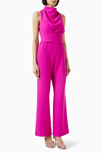 Sienna Jumpsuit in Recycled Polyester Blend