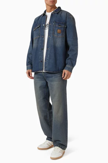 Landon Tapered Jeans in Denim