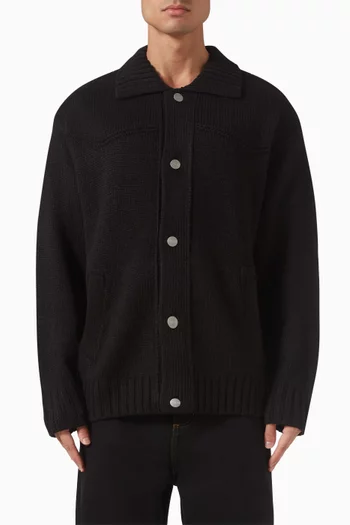 Santa Fe Cardigan in Wool-blend
