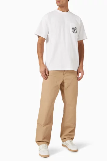 Double Knee Pants in Dearborn Canvas