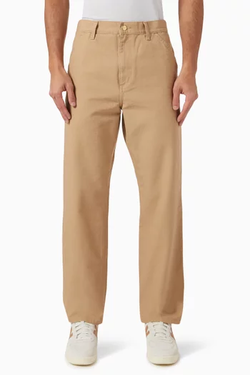 Single Knee Pants in Cotton