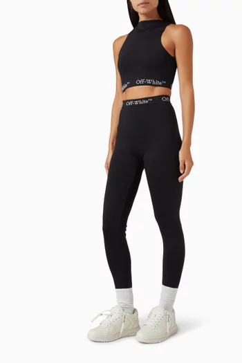 Logo-band Rowing Top
