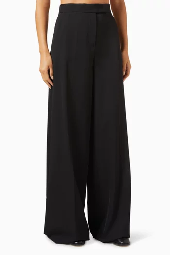 Ninfa Trousers in Wool Gabardine