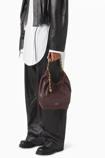 Small Squeeze Bag in Nappa Leather