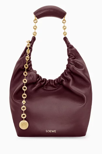 Small Squeeze Bag in Nappa Leather