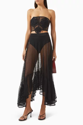 Jardin de Rosas Bikini Top