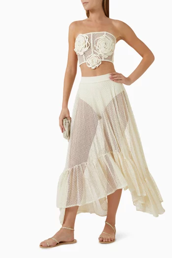 Jardin de Rosas Bikini Top