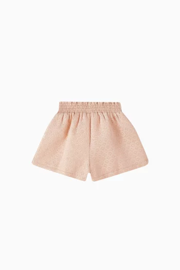 Ruthie Bow Jacquard Shorts