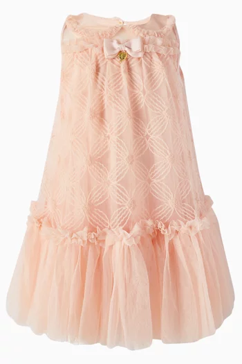 Ricarada 3D Daisy Dress in Tulle