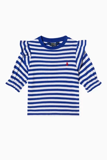 Stripe T-shirt in Cotton