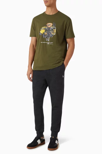 Drawstring Sweatpants in Cotton-blend