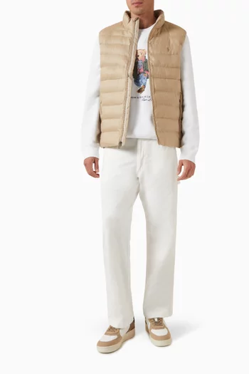 Logo Quilted Vest