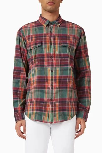 Check Shirt in Cotton
