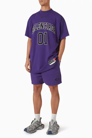Basketball Series Sweat Shorts in Cotton-fleece