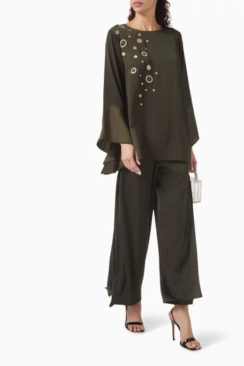 طقم بنطال وبلوزة