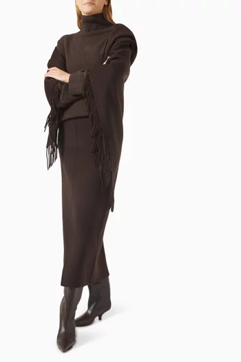 Boyfriend Turtleneck Sweater in Cashmere