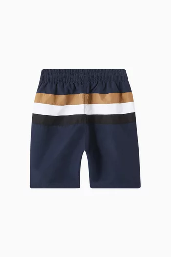 Striped Surfer Shorts