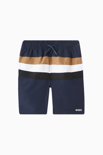 Striped Surfer Shorts