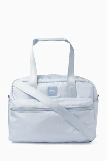 Double B Embroidered Changing Bag