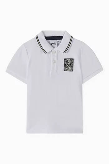 Polo Shirt in Cotton-piqué