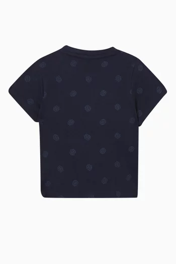 Logo-print T-shirt in Cotton