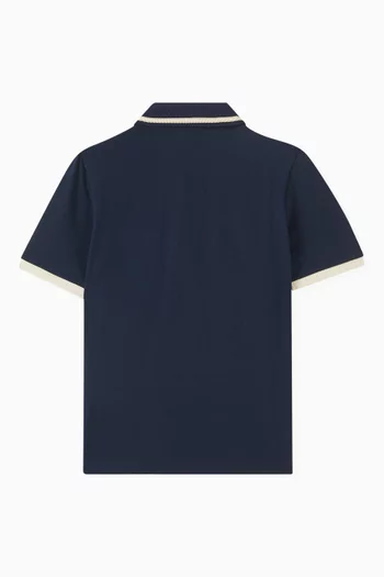 Polo Shirt in Cotton-piqué