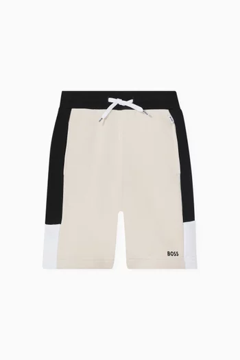 Logo Sweatshorts in Cotton