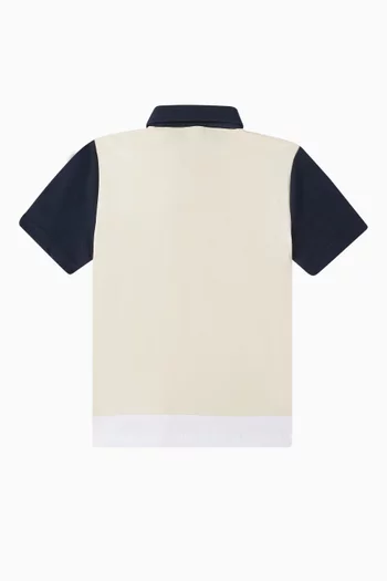 Logo Polo Shirt in Cotton-pique
