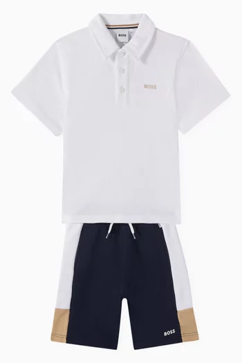 Polo Shirt in Cotton-piqué
