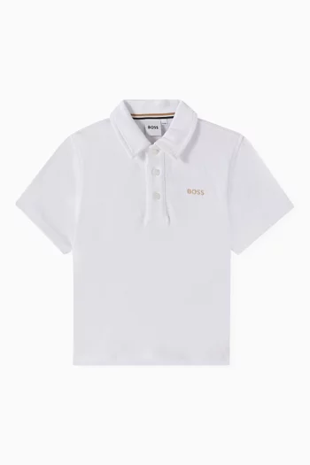 Polo Shirt in Cotton-piqué