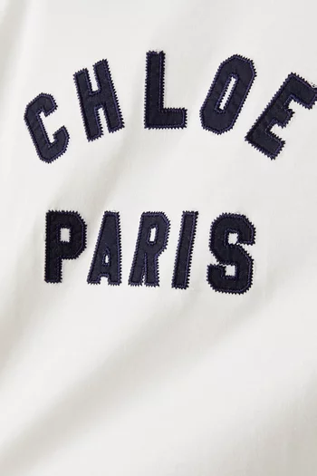 Logo Graphic T-shirt in Cotton