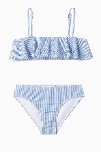 Striped Two-piece Bikini