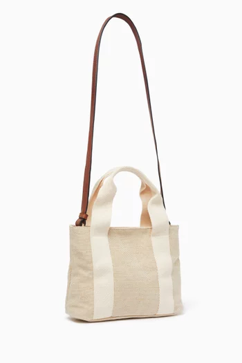 Shoulder Bag in Jute-blend