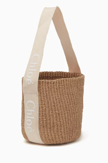 Logo Basket Bag