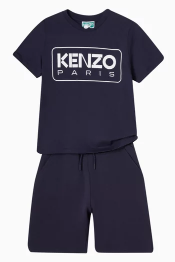 Bermuda Sweatshorts in Organic Cotton-fleece