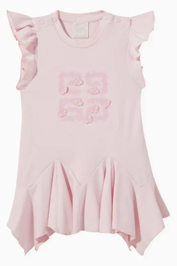 Dungarees & T-shirt Set in Cotton
