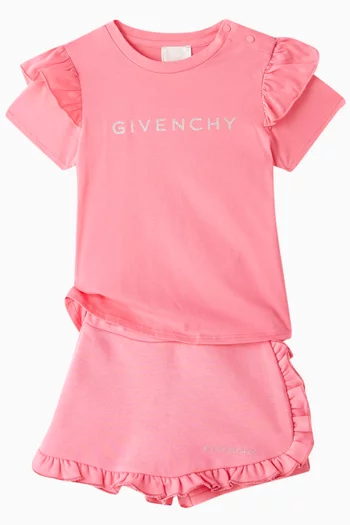 Logo T-shirt in Cotton Jersey