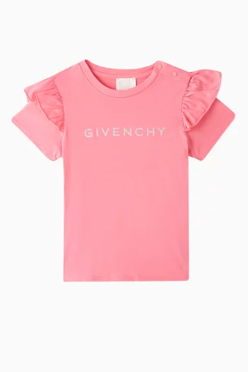 Logo T-shirt in Cotton Jersey