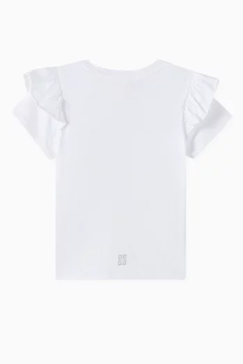 Logo T-shirt in Cotton Jersey