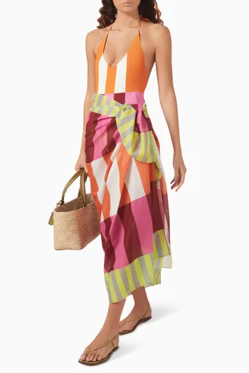 Luana Sarong in Recycled Polyester