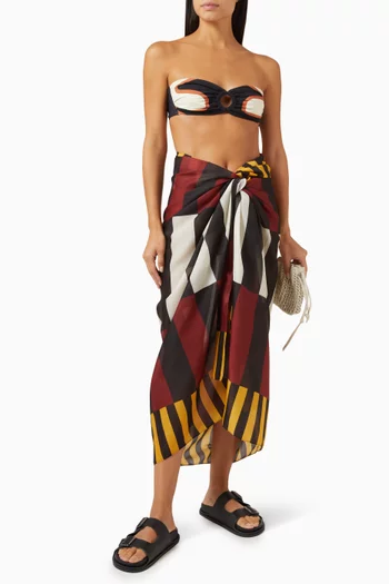 Luana Sarong in Recycled Polyester