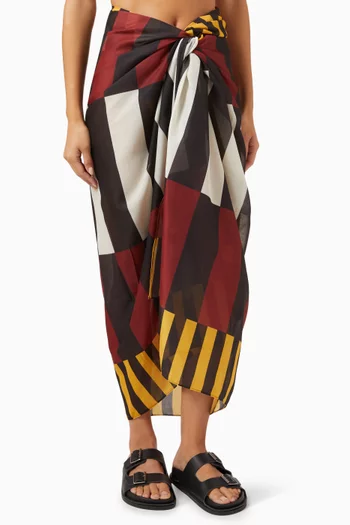 Luana Sarong in Recycled Polyester