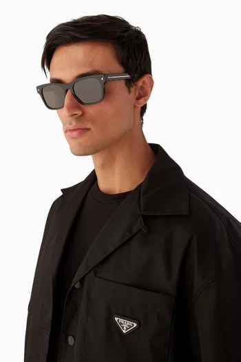 Square Sunglasses in Acetate