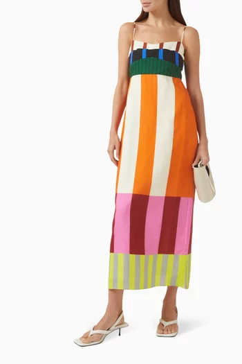 Paloma Maxi Dress in Linen