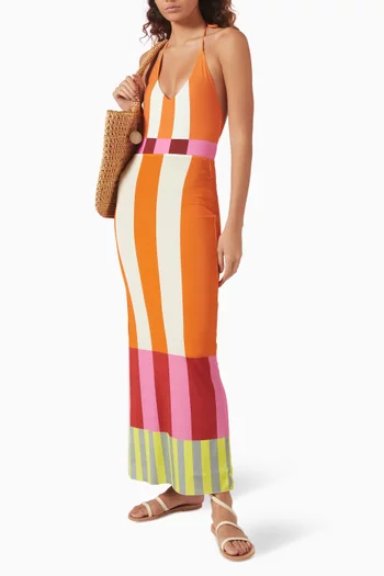 Adia Maxi Skirt in Viscose Blend