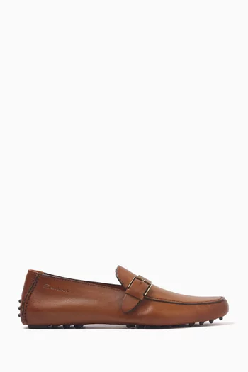 Santoni driving shoes hot sale