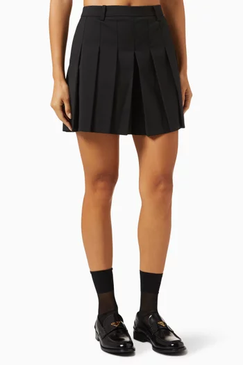 Minimal Pleated Shorts