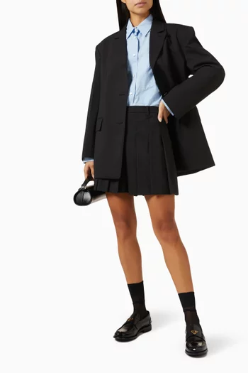 قميص فضفاض بجيبين