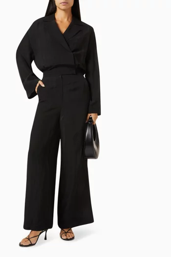 Minimal Jumpsuit in Linen